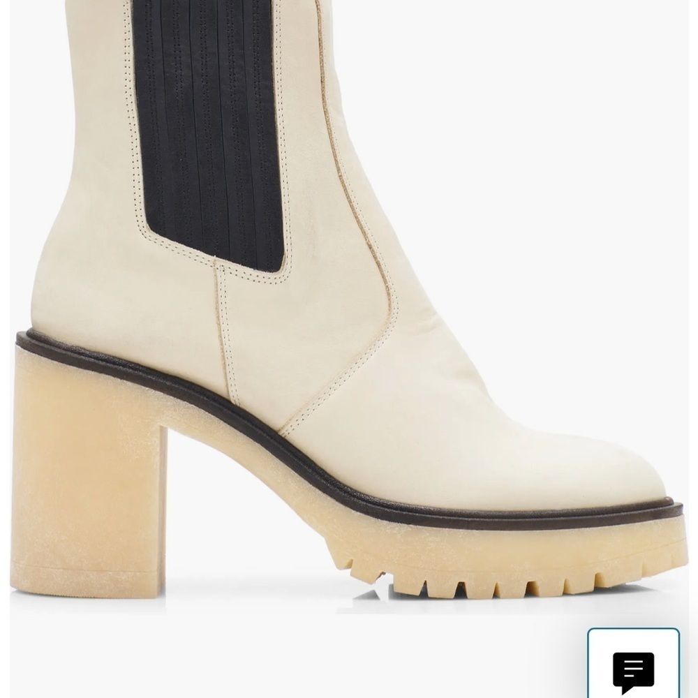 NIB James Chelsea Boot (Women) Free People White Size 10​​​​​​​ - Picture 3 of 12